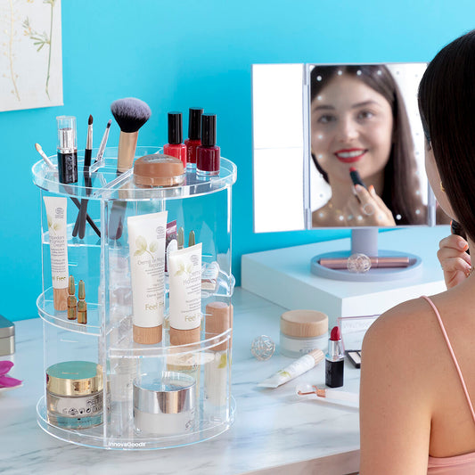 Rotierender Make-up Organizer Rolkup InnovaGoods